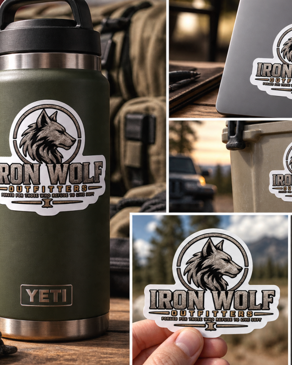 Iron Wolf Outfitters Vinyl Decal