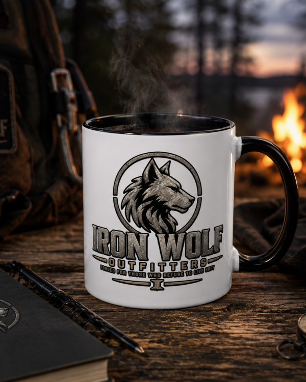 Iron Wolf Outfitters Accent Mug — 11 oz / 15 oz