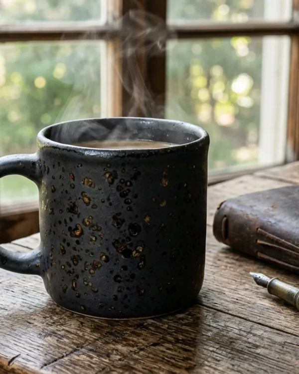 Forged Stoneware Mug
