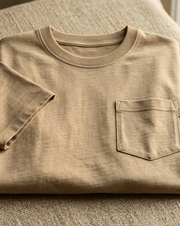 Frontier Pocket Tee · Sand
